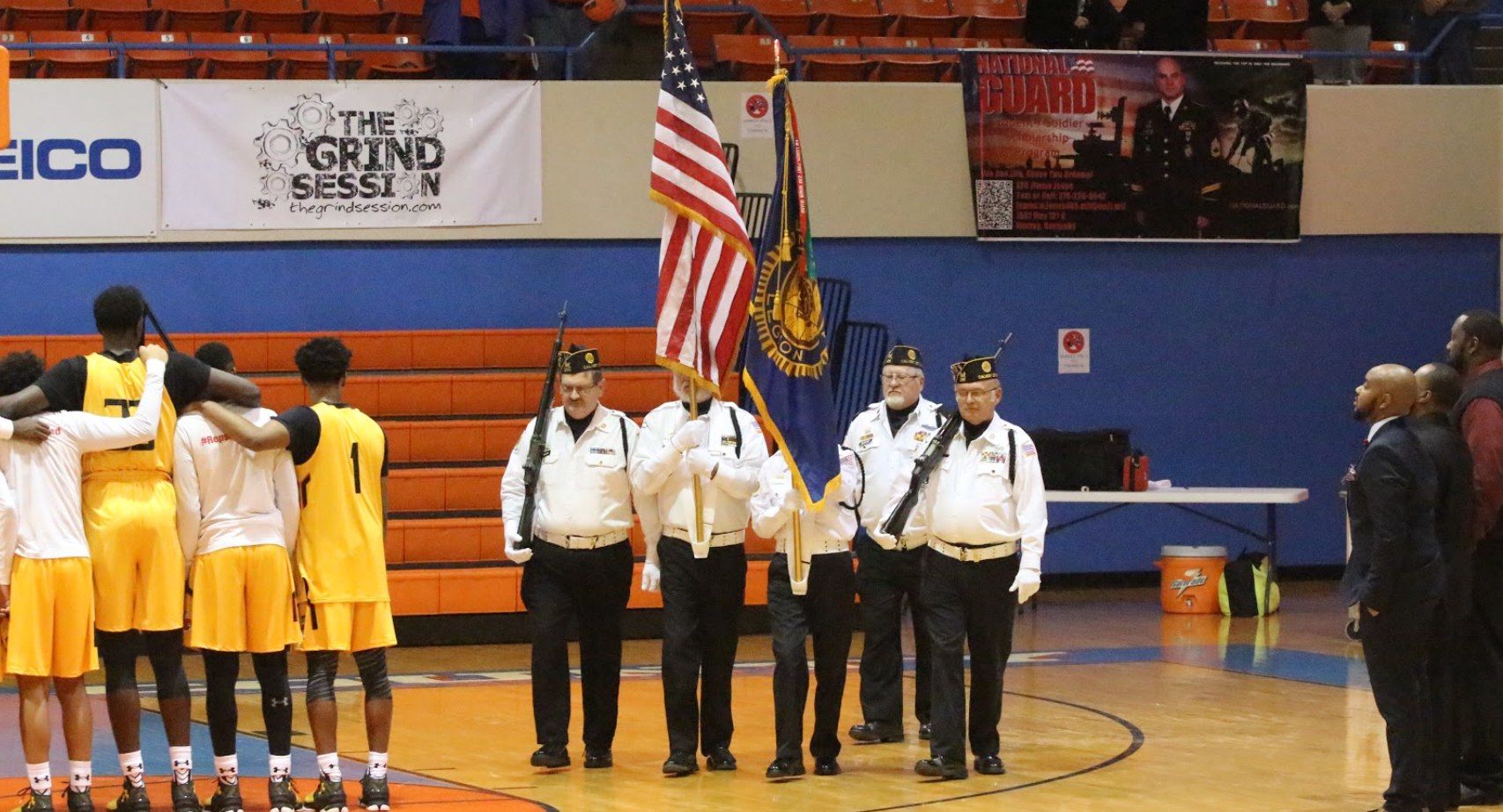 Honor Guard Basketball Marshall County